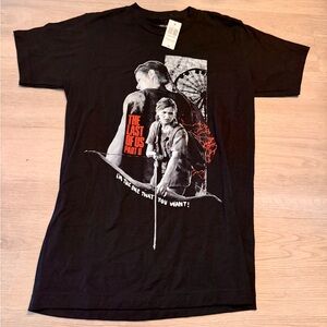 NWT Black The Last of Us Part II Abby Ellie I'm The One That You Want T-Shirt Sm